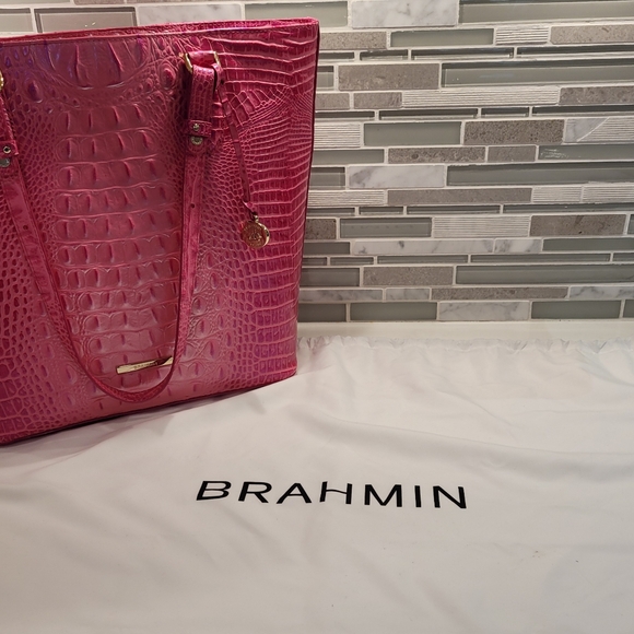 Brahmin Ellen Hibiscus Solid Melbourne - Picture 10 of 15